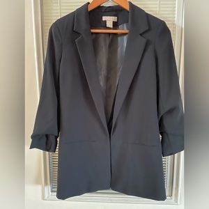 Navy blue boyfriend blazer